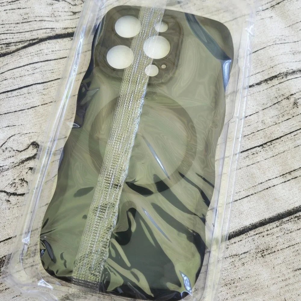 For IPhone 15 Pro Black Case